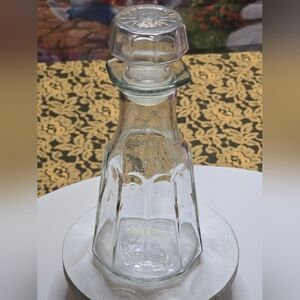VTG Good Seasons Salad Dressing Glass Bottle Plastic Like Top Double Spout Cruet